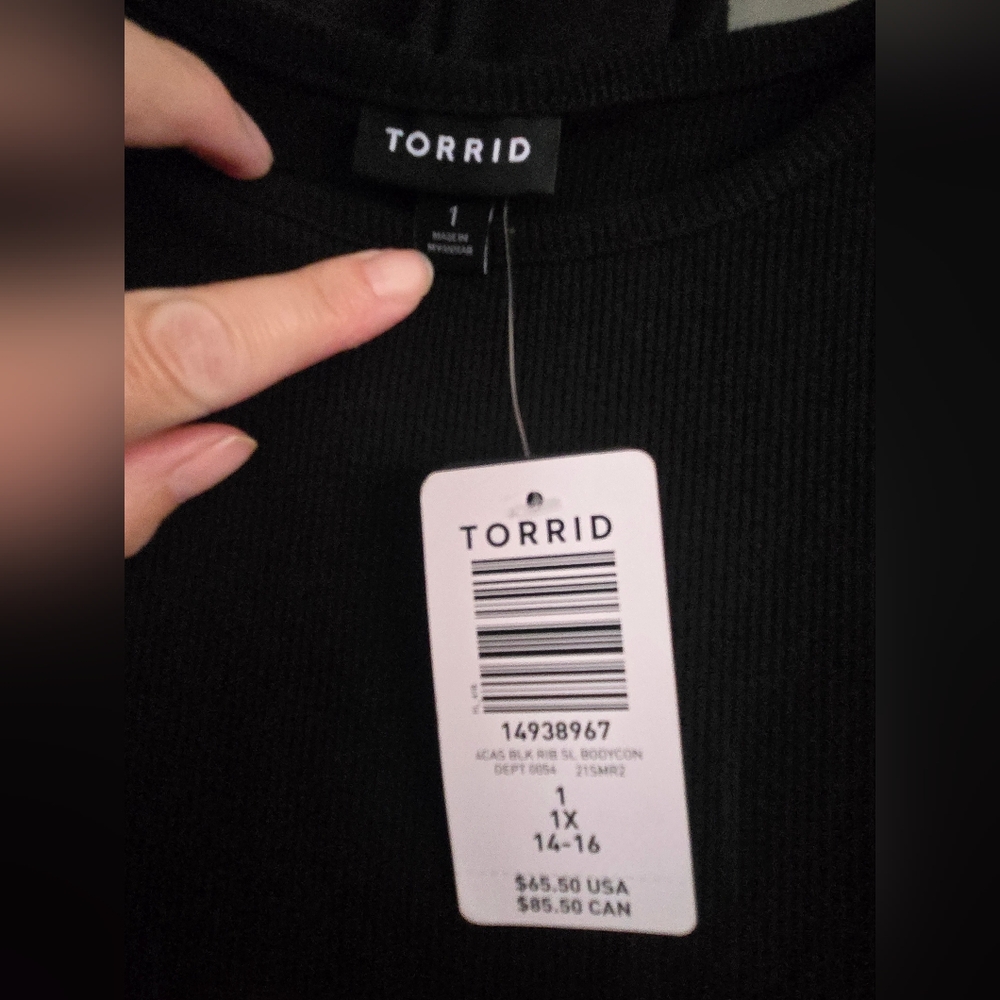 Torrid Black Midi Dress - Picture 6 of 6